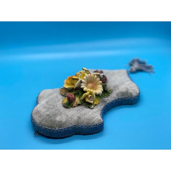 Vintage Italian Porcelain Capodimonte Plaque - Picture 2 of 10